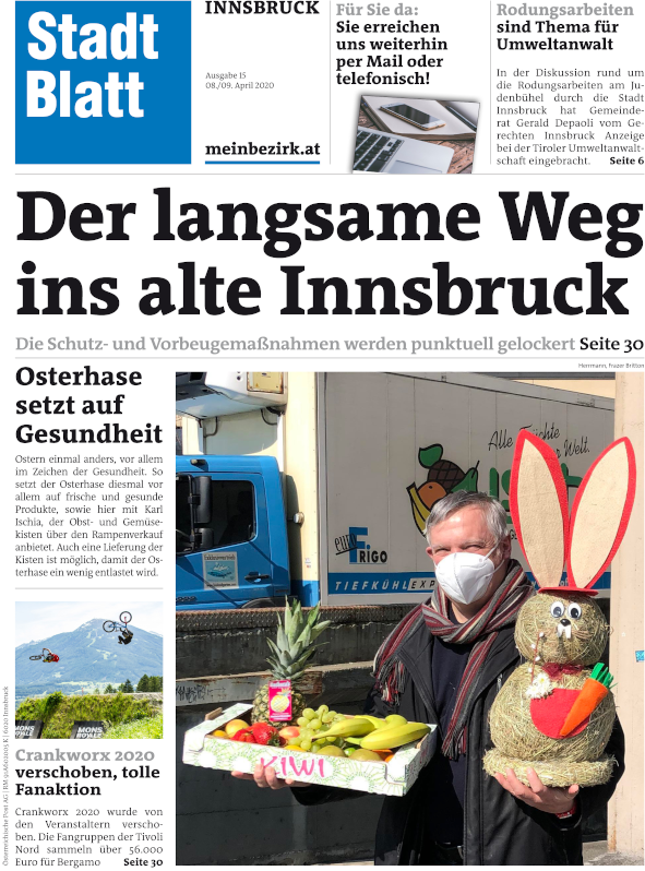 Obst und Gemüse zu Ostern